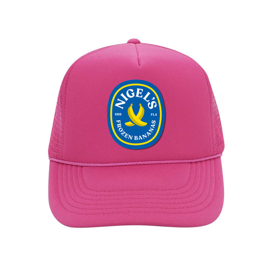 Hot Pink Chiquita Patch Hat
