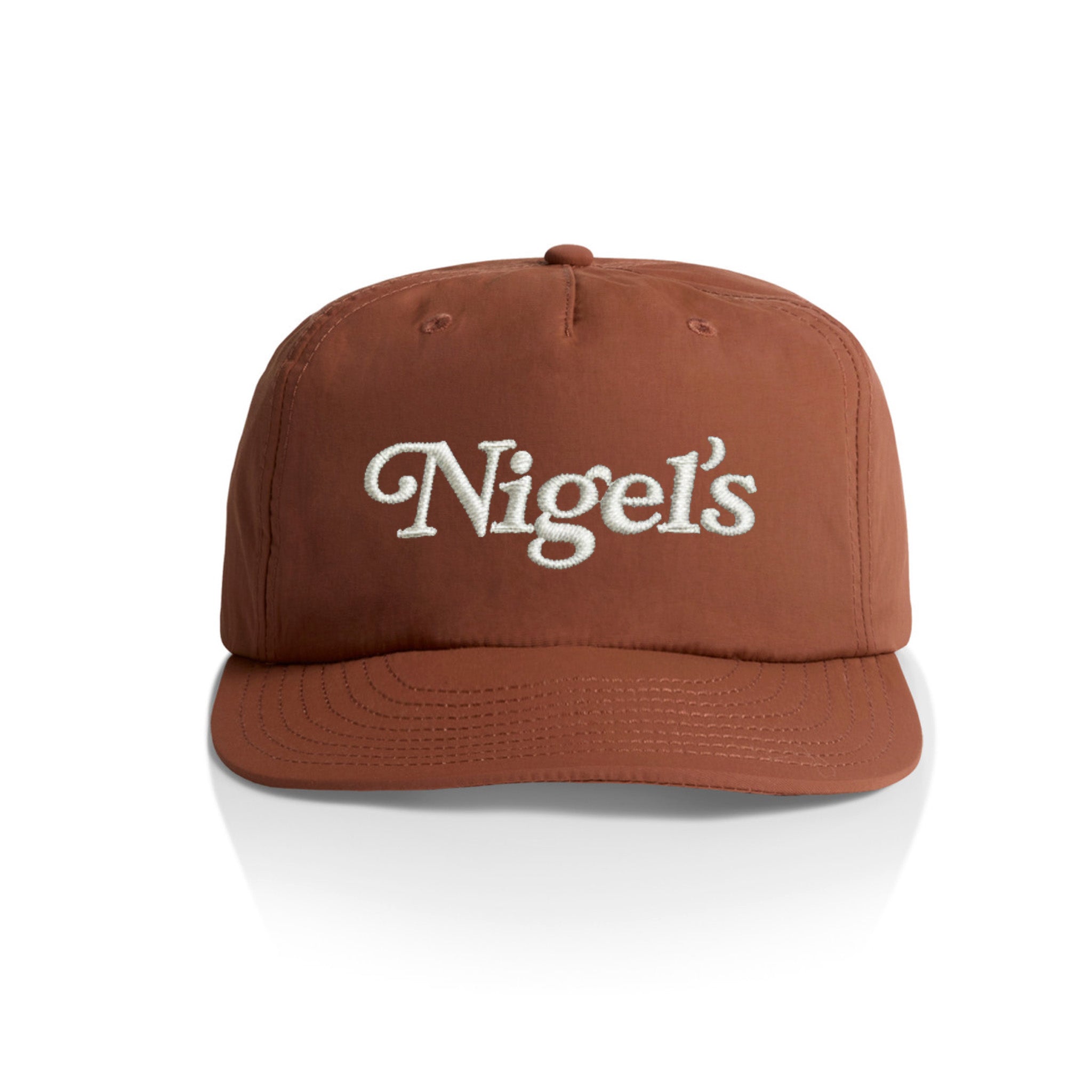 Clay Embroidered Nylon Surf Hat – Nigel's