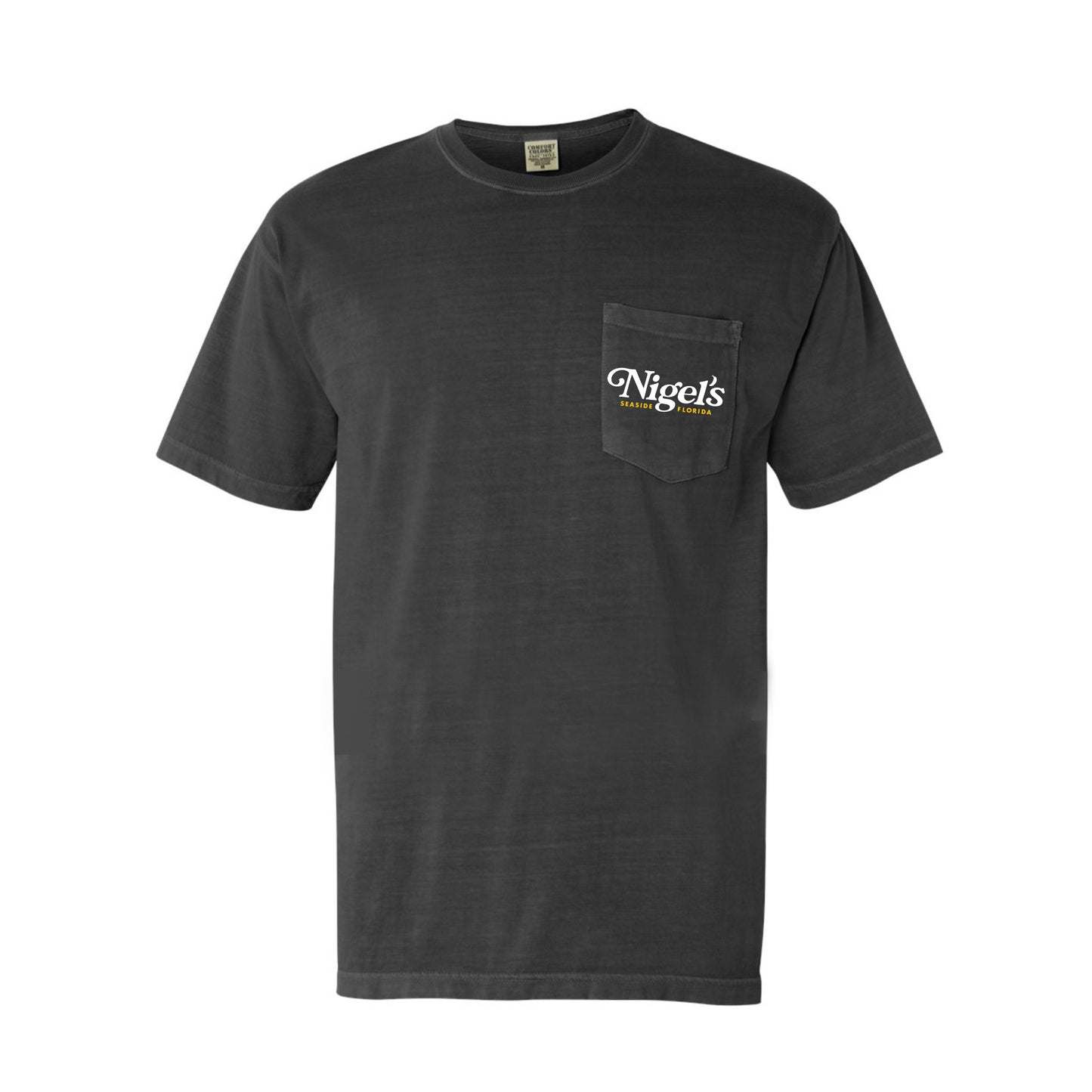Comfort Colors Pocket Tee in Pepper