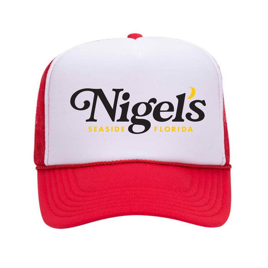 Red and White Trucker Hat