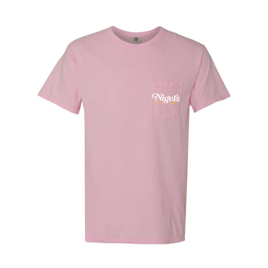 Comfort Colors Pocket Tee in Blossom