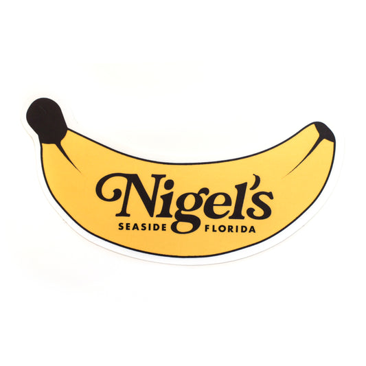 Nigel's Banana Sticker