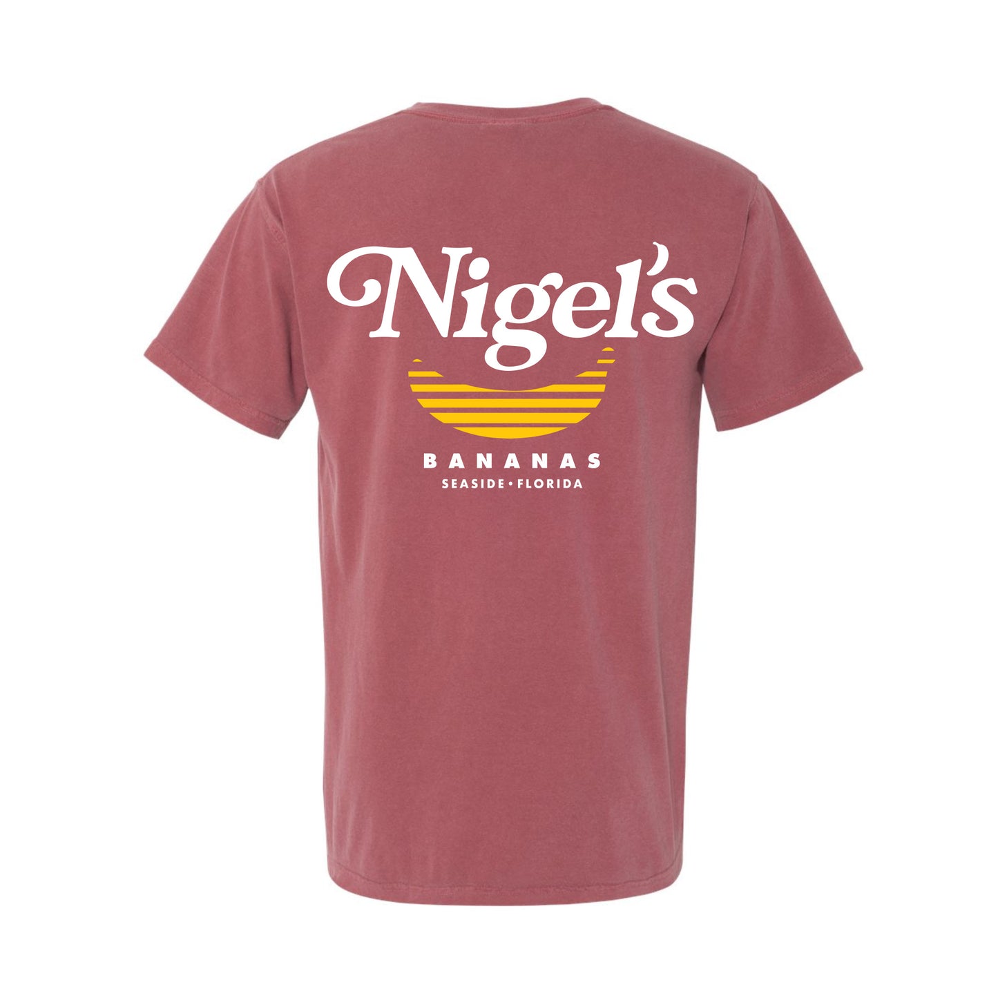 Comfort Colors Pocket Tee in Brick